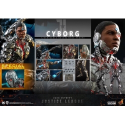 Cyborg Hot Toys figura edizione speciale bonus (Zack Snyder's Justice League)
