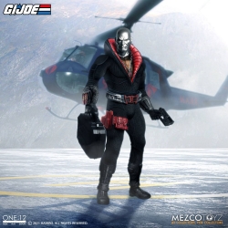Destro figura Mezco One:12 Collective (G.I. Joe)