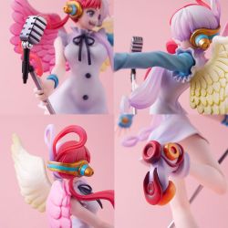 Uta Megahouse diva del mondo Statua Portrait of Pirates POP (One Piece Red)