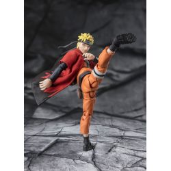 Naruto Uzumaki Sage Mode Savior Of Konoha Bandai SH Figuarts figura 1/12 (Naruto Shippuden)