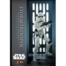 Stormtrooper With Death Star Hot Toys MMS736 1/6 action figure (Star Wars Power Of The Dark Side)