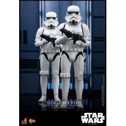 Stormtrooper With Death Star Hot Toys MMS736 figurine 1/6 (Star Wars Power Of The Dark Side)