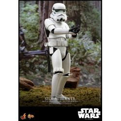 Stormtrooper With Death Star Hot Toys MMS736 1/6 action figure (Star Wars Power Of The Dark Side)