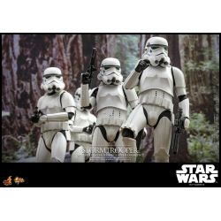 Stormtrooper With Death Star Hot Toys MMS736 1/6 action figure (Star Wars Power Of The Dark Side)