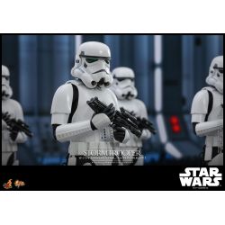Stormtrooper With Death Star Hot Toys MMS736 1/6 action figure (Star Wars Power Of The Dark Side)