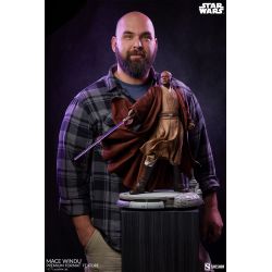 Mace Windu Sideshow Premium Format 1/4 statua (Star Wars Episode 3 Revenge Of The Sith)