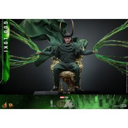 God Loki Hot Toys DX40 figurine 1/6 (Loki Saison 2)