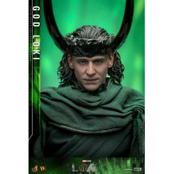 God Loki Hot Toys DX40 figurine 1/6 (Loki Saison 2)