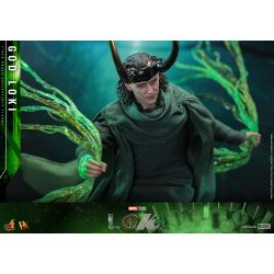 God Loki Hot Toys DX40 figurine 1/6 (Loki Saison 2)