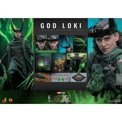 God Loki Hot Toys DX40 figurine 1/6 (Loki Saison 2)