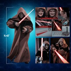 Darth Sidious (Emperor Palpatine) Hot Toys MMS745 figurine 1/6 (Star Wars Episode 3 La Revanche Des Siths)