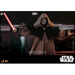 Darth Sidious (Emperor Palpatine) Hot Toys MMS745 figurine 1/6 (Star Wars Episode 3 La Revanche Des Siths)