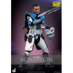 Arc Trooper Echo Hot Toys TMS133 figurine 1/6 (Star Wars The Clone Wars)