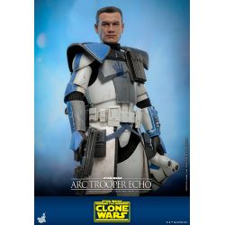 Arc Trooper Echo Hot Toys TMS133 figurine 1/6 (Star Wars The Clone Wars)