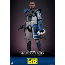 Arc Trooper Echo Hot Toys TMS133 figurine 1/6 (Star Wars The Clone Wars)