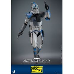 Arc Trooper Echo Hot Toys TMS133 figurine 1/6 (Star Wars The Clone Wars)