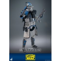 Arc Trooper Echo Hot Toys TMS133 figurine 1/6 (Star Wars The Clone Wars)