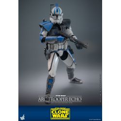 Arc Trooper Echo Hot Toys TMS133 figurine 1/6 (Star Wars The Clone Wars)