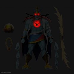 Mumm-Ra Led Eyes Ultimates Super7 - Thundercats figura 18 cm