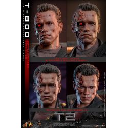 T-800 Battle Damaged Version 2.0 Hot Toys DX46 - figurine 1/6 Terminator 2