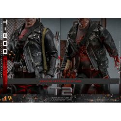 T-800 Battle Damaged Version 2.0 Hot Toys DX46 - figurine 1/6 Terminator 2