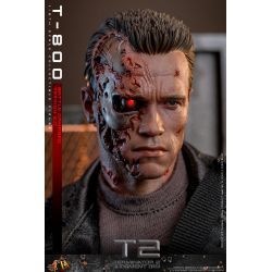 T-800 Battle Damaged Version 2.0 Hot Toys DX46 - figurine 1/6 Terminator 2
