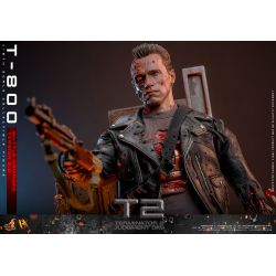 T-800 Battle Damaged Version 2.0 Hot Toys DX46 - figurine 1/6 Terminator 2