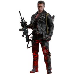 T-800 Battle Damaged Version 2.0 Hot Toys DX46 - figurine 1/6 Terminator 2