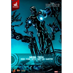 Neon Tech Iron Man Hot Toys Movie Masterpiece figura MMS672D50 (Iron Man)