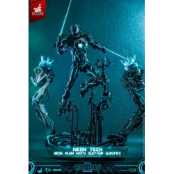 Neon Tech Iron Man Hot Toys Movie Masterpiece figura MMS672D50 (Iron Man)