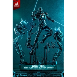 Neon Tech Iron Man Hot Toys Movie Masterpiece figura MMS672D50 (Iron Man)