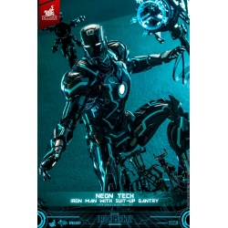 Neon Tech Iron Man Hot Toys Movie Masterpiece figura MMS672D50 (Iron Man)