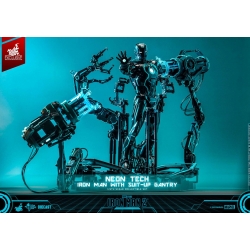 Neon Tech Iron Man Hot Toys Movie Masterpiece figura MMS672D50 (Iron Man)
