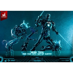 Neon Tech Iron Man Hot Toys Movie Masterpiece figura MMS672D50 (Iron Man)