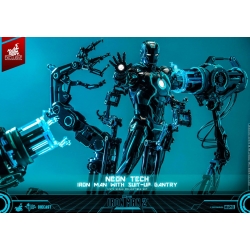 Neon Tech Iron Man Hot Toys Movie Masterpiece figura MMS672D50 (Iron Man)