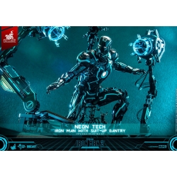 Neon Tech Iron Man Hot Toys Movie Masterpiece figura MMS672D50 (Iron Man)