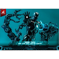 Neon Tech Iron Man Hot Toys Movie Masterpiece figura MMS672D50 (Iron Man)