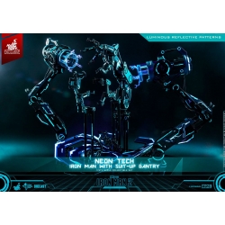 Neon Tech Iron Man Hot Toys Movie Masterpiece figura MMS672D50 (Iron Man)