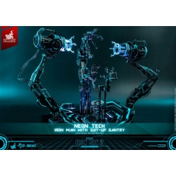Neon Tech Iron Man Hot Toys Movie Masterpiece figura MMS672D50 (Iron Man)
