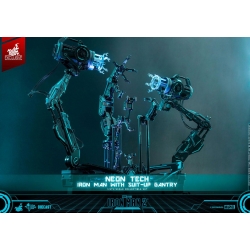 Neon Tech Iron Man Hot Toys Movie Masterpiece figura MMS672D50 (Iron Man)