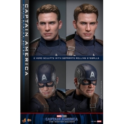 Captain America Stealth Strike Suit 2.0 Hot Toys MMS783 - Captain America The Winter Soldier 1/6 action figure
