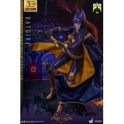 Batgirl Hot Toys VGM65 version Purple And Gold - figurine Batman Arkham Knight 1/6