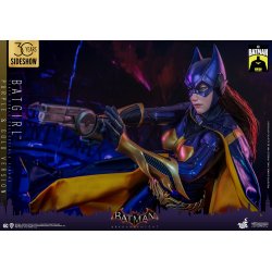 Batgirl Hot Toys VGM65 version Purple And Gold - figurine Batman Arkham Knight 1/6