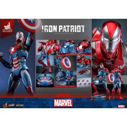 Iron Patriot Hot Toys cms021d68 - figurine Marvel Comics 1/6