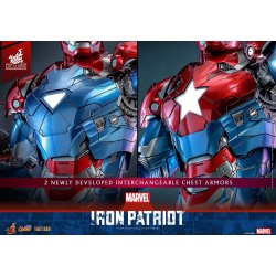 Iron Patriot Hot Toys cms021d68 - figurine Marvel Comics 1/6