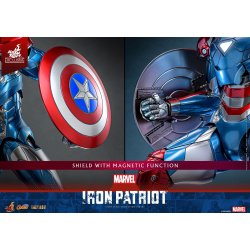 Iron Patriot Hot Toys cms021d68 - figurine Marvel Comics 1/6
