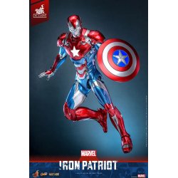 Iron Patriot Hot Toys cms021d68 - figurine Marvel Comics 1/6