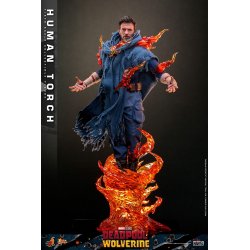 Human Torche Hot Toys mms789 - figurine Deadpool et Wolverine 1/6