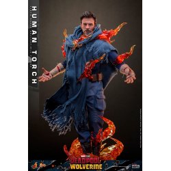 Human Torche Hot Toys mms789 - figurine Deadpool et Wolverine 1/6
