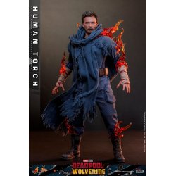 Human Torche Hot Toys mms789 - figurine Deadpool et Wolverine 1/6